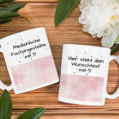 Personalisierter Kaffeebecher Medizinische Fachangestellte Geschenk
