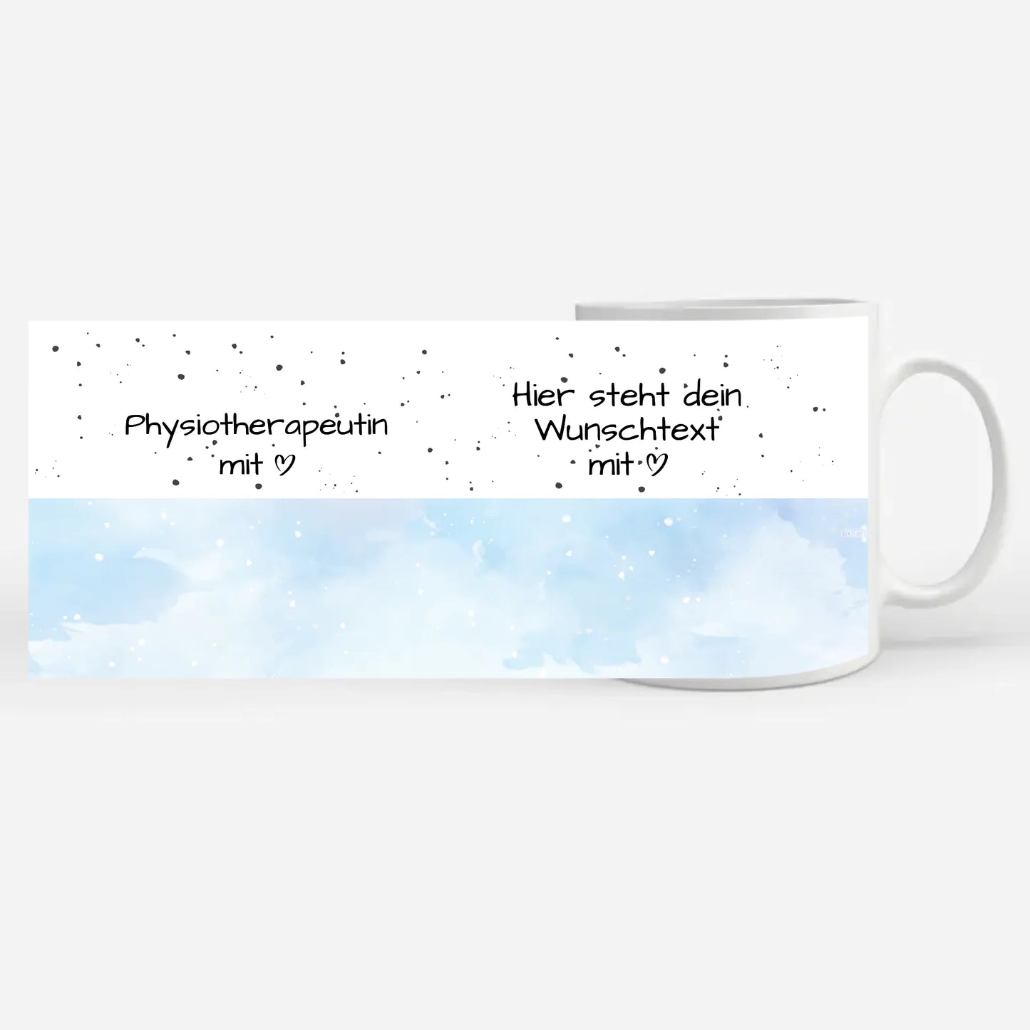 Kaffeebecher Personalisiert Physiotherapeutin mit Herz Geschenk