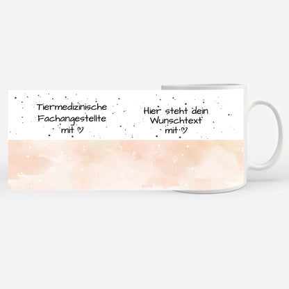 Tasse Mit Name Tiermedizinische Fachangestellte Geschenk