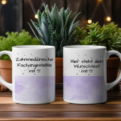 Kaffeebecher Personalisiert Zahnmedizinische Fachangestellte Geschenk