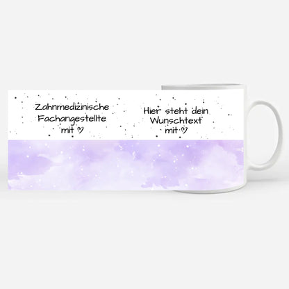 Kaffeebecher Personalisiert Zahnmedizinische Fachangestellte Geschenk