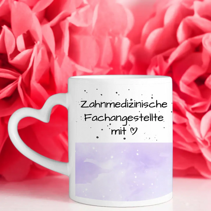 Kaffeebecher Personalisiert Zahnmedizinische Fachangestellte Geschenk