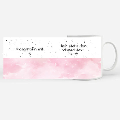 Tasse Mit Name Fotografin mit Herz Geschenk für besondere Anlässe