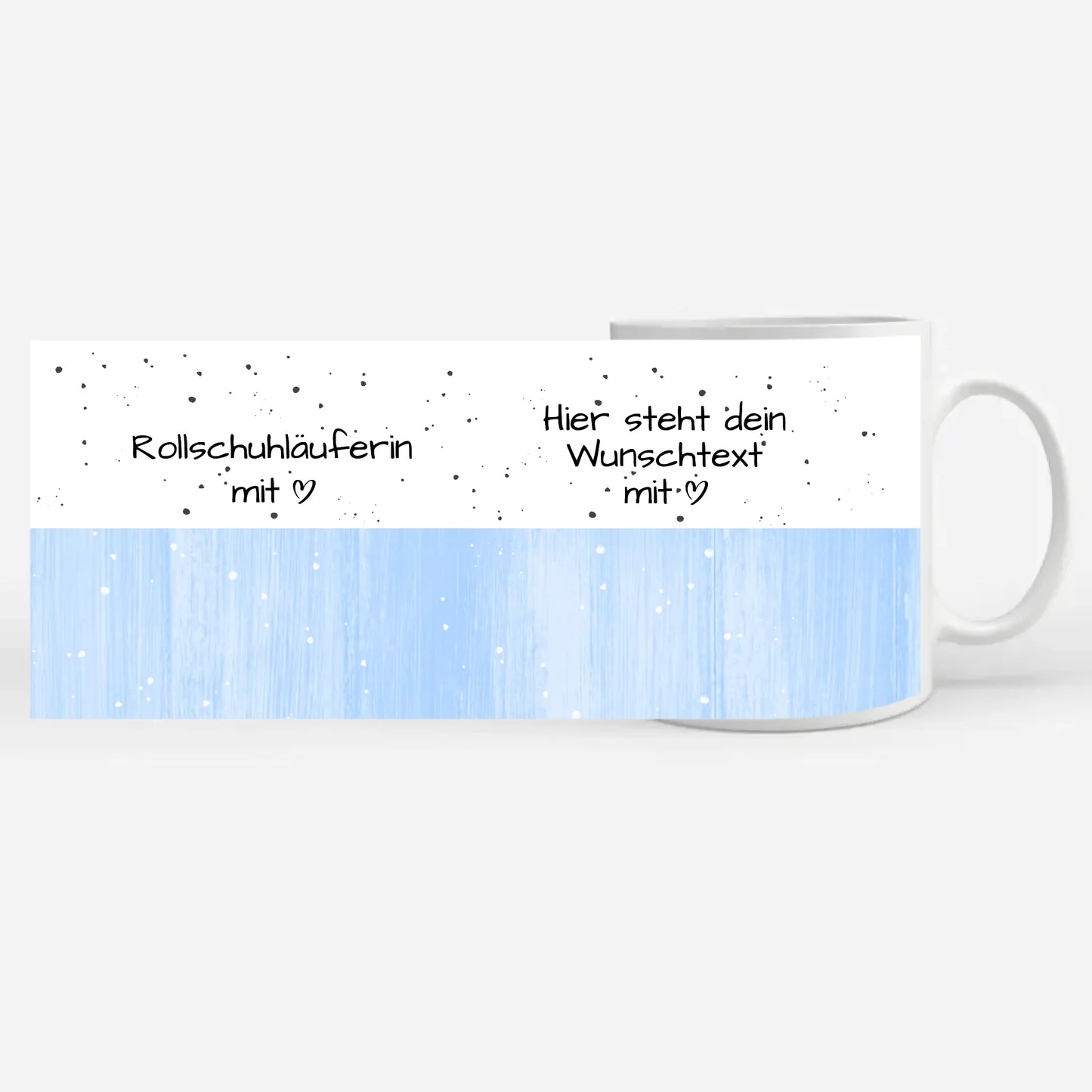 Tasse Mit Namen Und Spruch Rollschuhläuferin Mit Herz Geschenk
