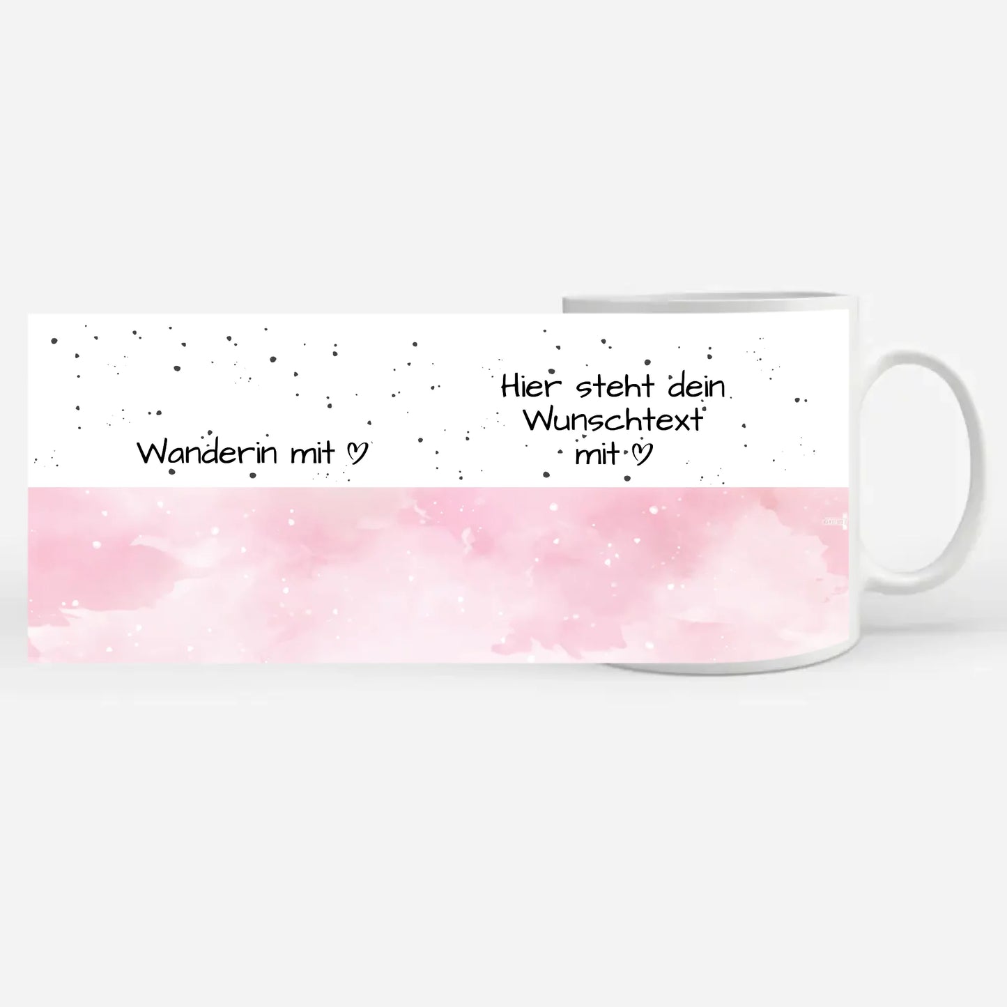Personalisierte Tasse Mit Spruch Wanderin mit Herz Geschenk
