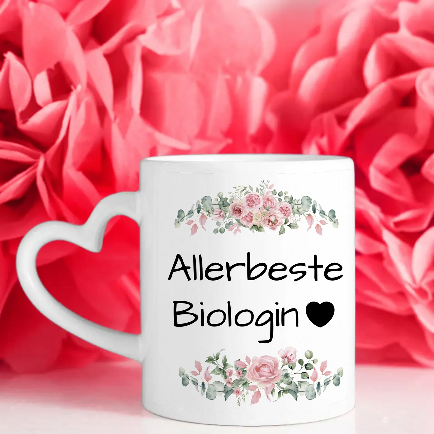 Personalisierte Tasse Allerbeste Biologin Geschenk für Sie