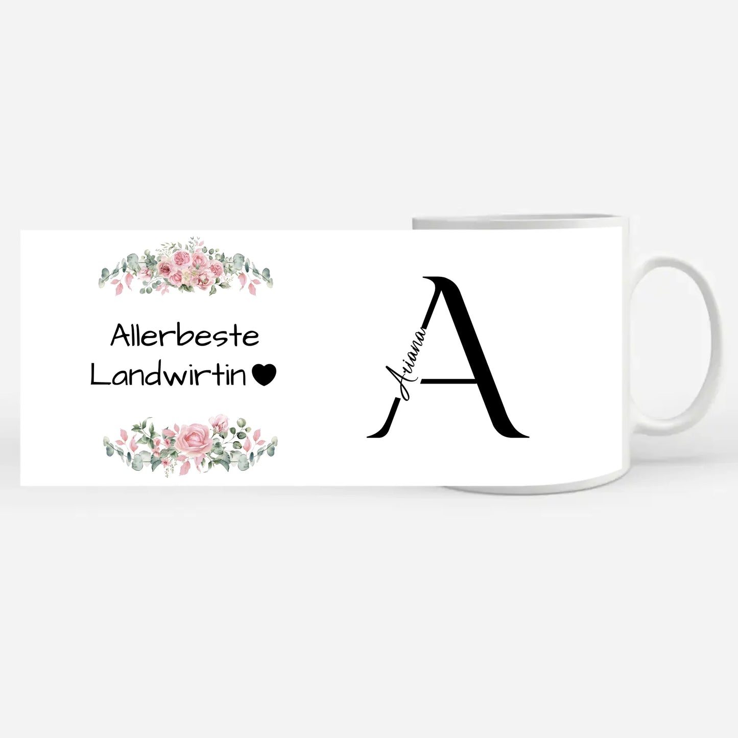 Personalisierte Tasse Allerbeste Landwirtin Geschenk Idee