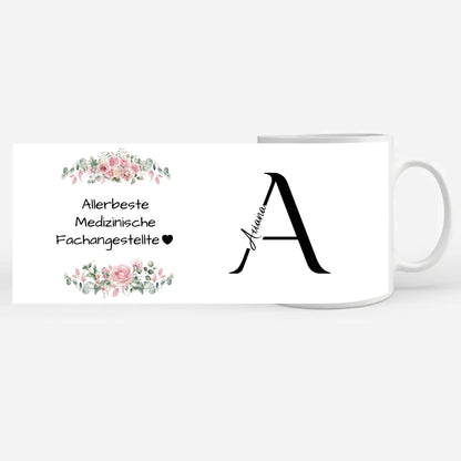 Kaffeebecher Personalisiert Allerbeste Medizinische Fachangestellte Geschenk