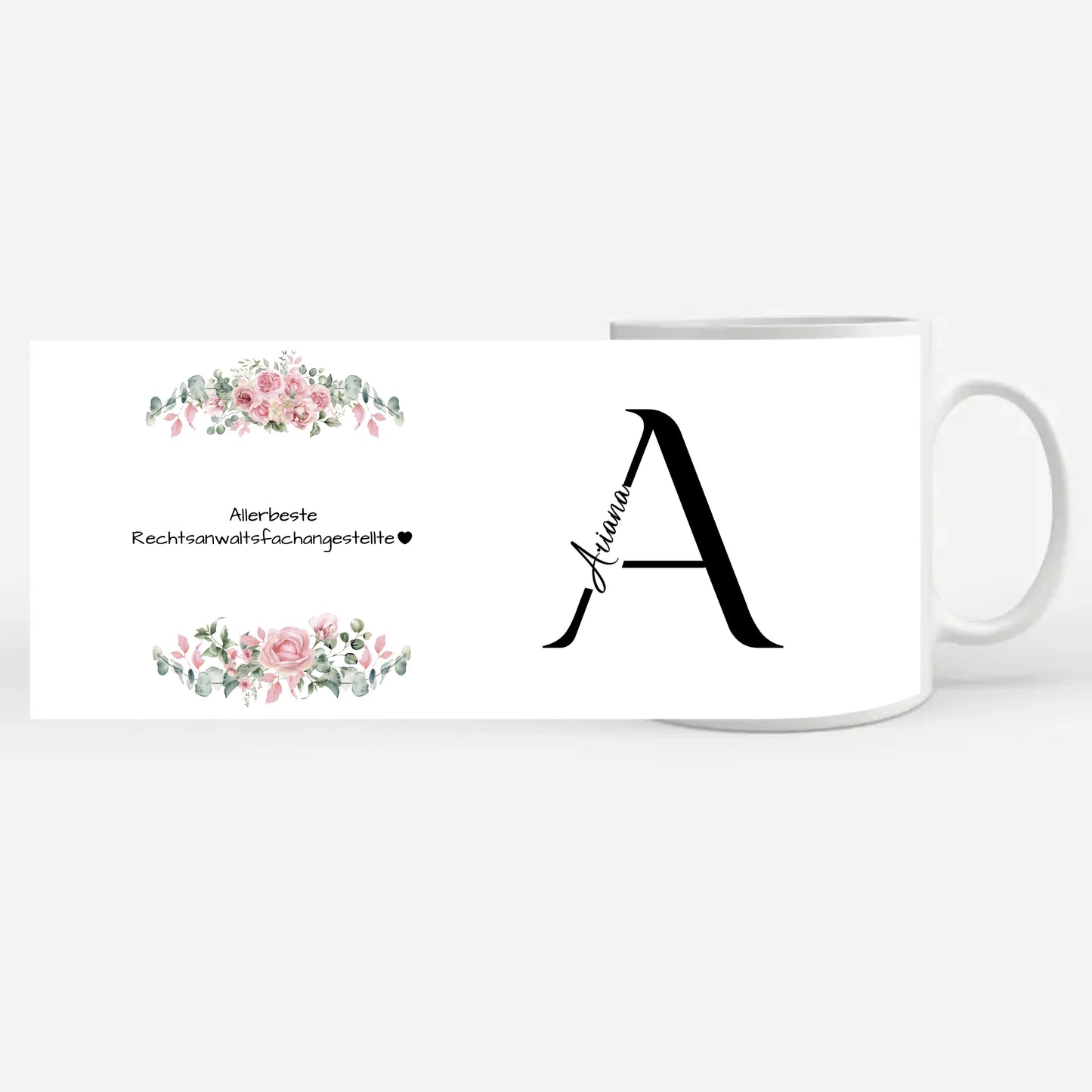 Personalisierte Tasse Mit Spruch Allerbeste Rechtsanwaltsfachangestellte Geschenk