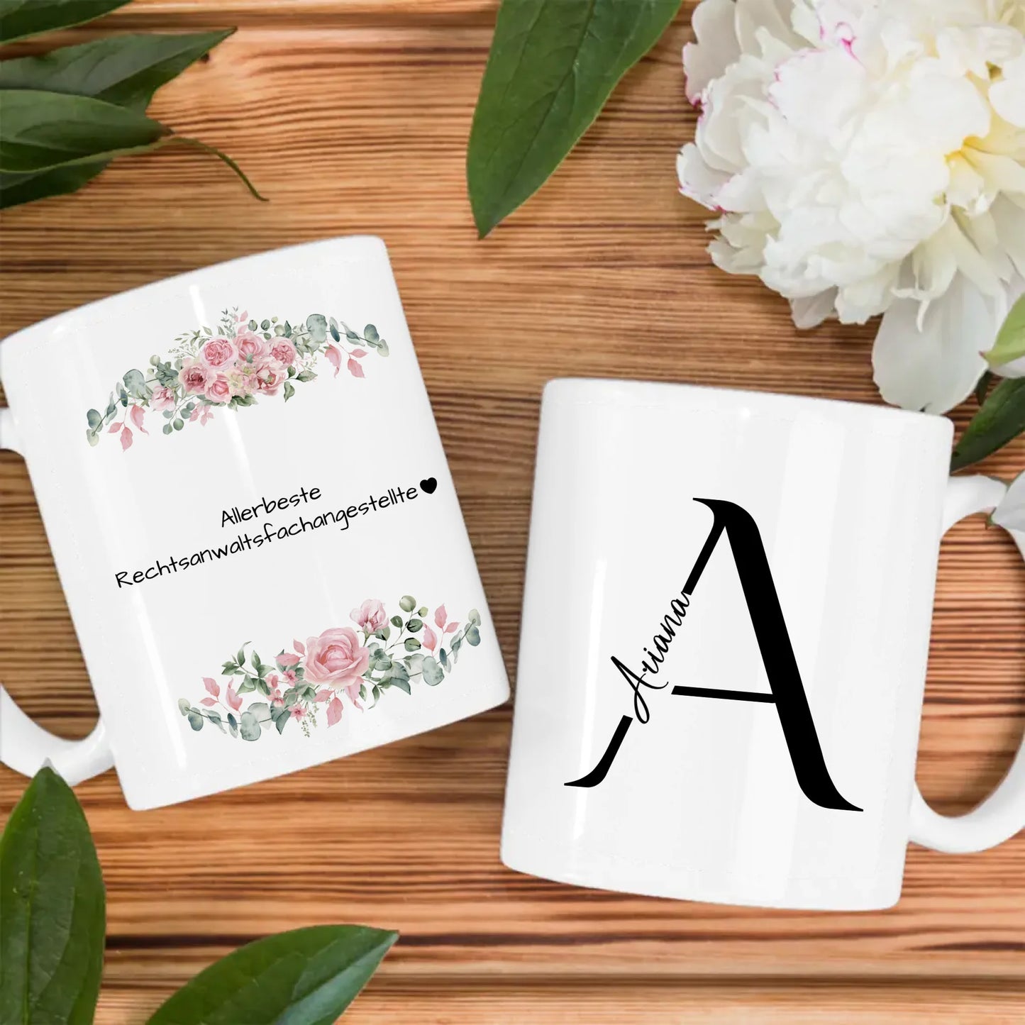 Personalisierte Tasse Mit Spruch Allerbeste Rechtsanwaltsfachangestellte Geschenk