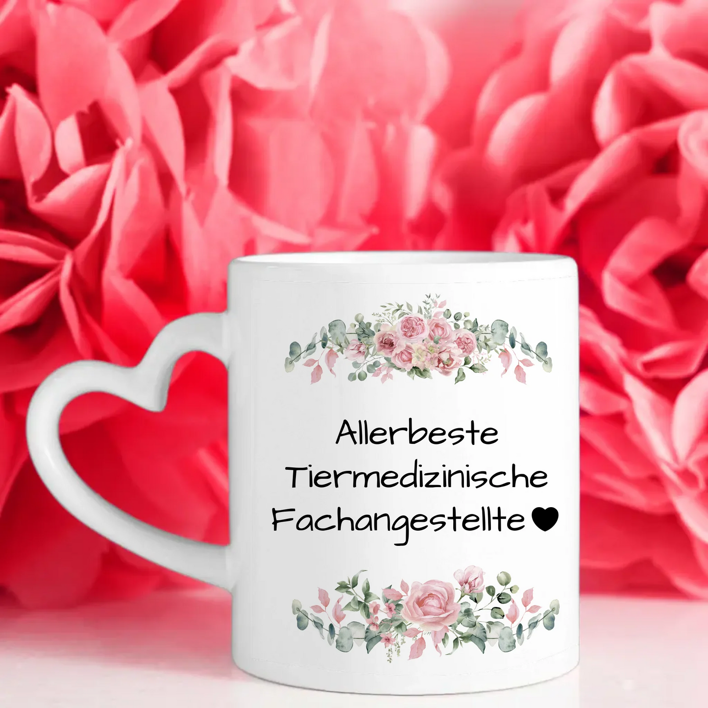 Tasse Mit Namen Und Spruch Allerbeste Tiermedizinische Fachangestellte Geschenk