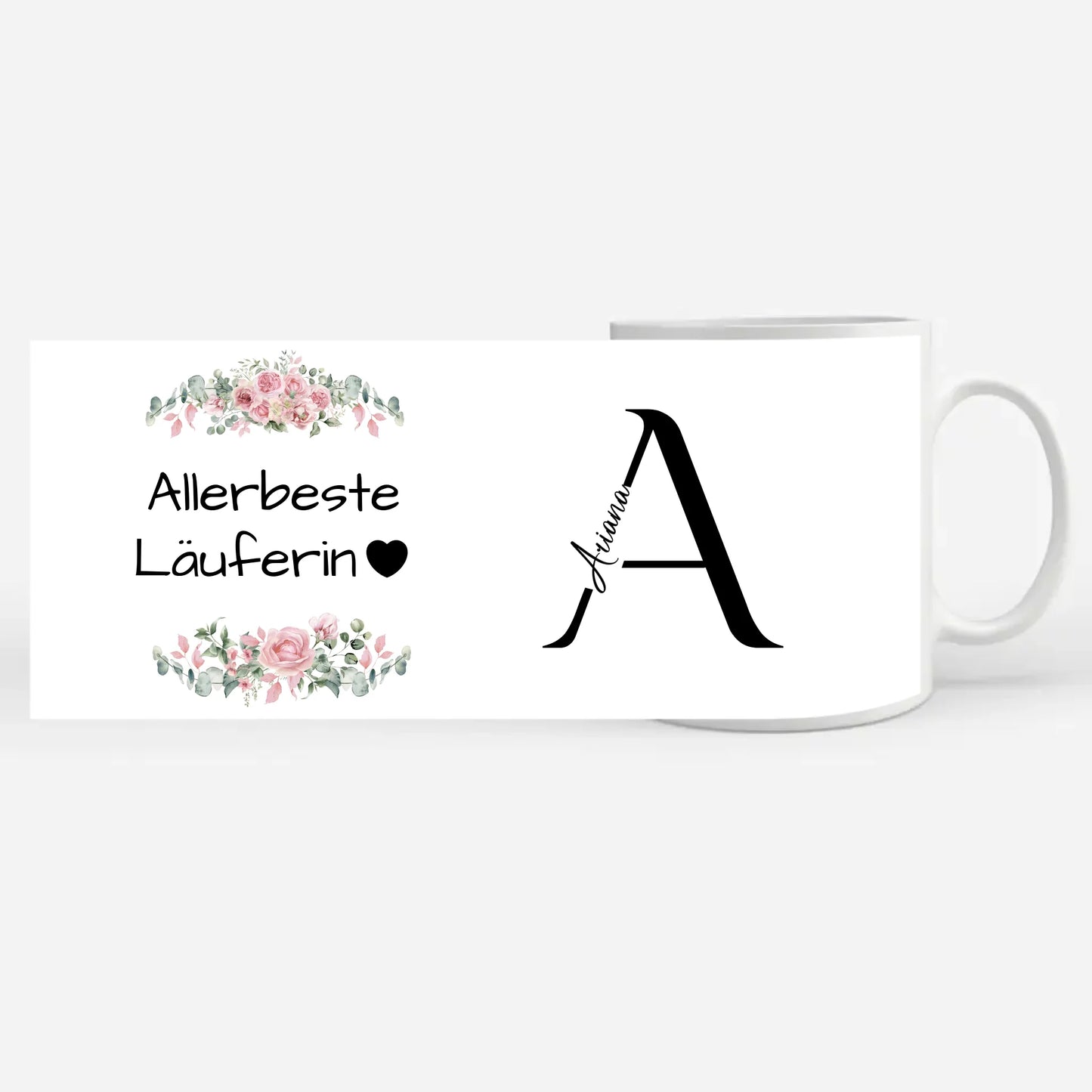 Personalisierte Tasse Mit Spruch Allerbeste Läuferin Geschenk