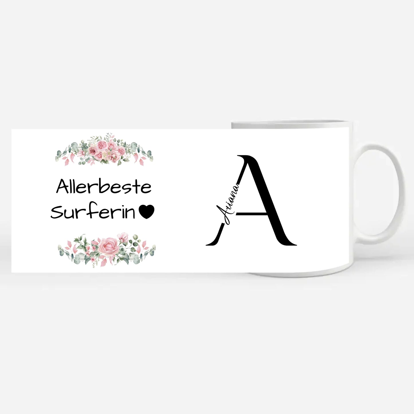 Personalisierte Tasse Allerbeste Surferin Geschenk für Sie