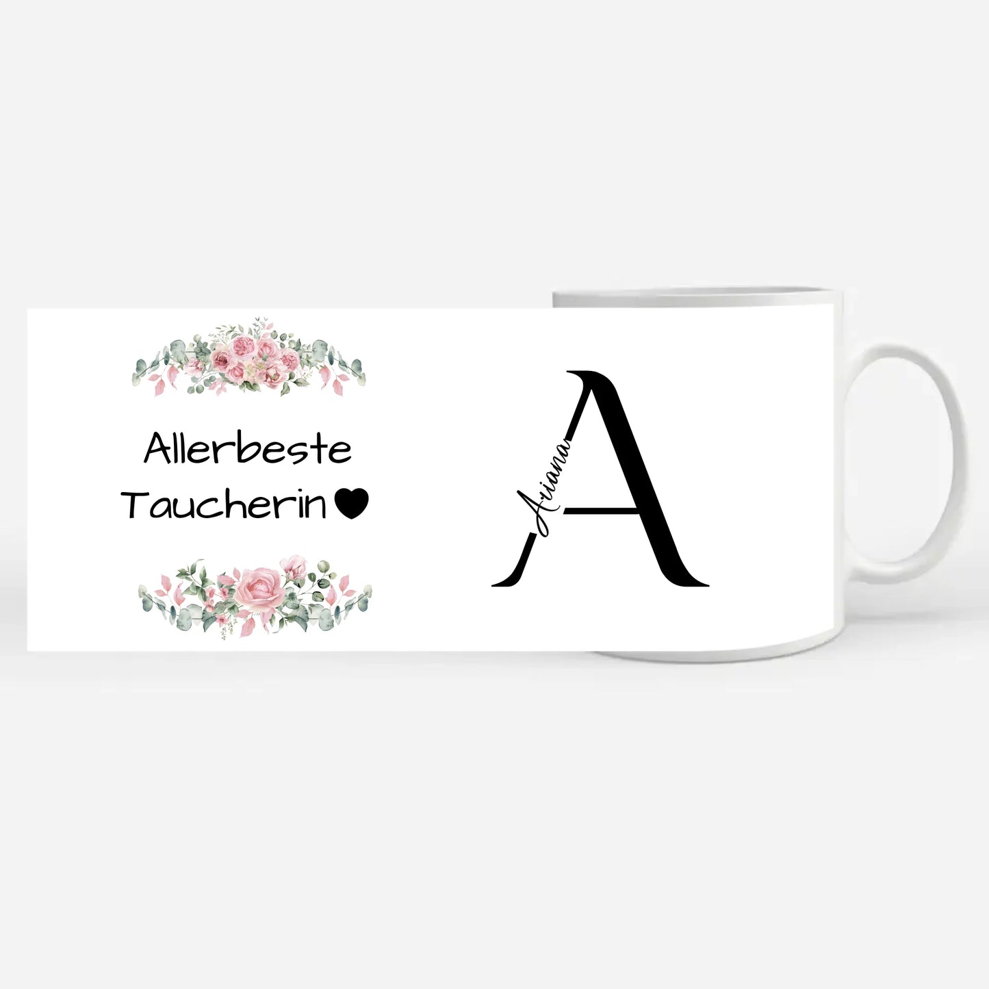 Personalisierte Tasse Allerbeste Taucherin Geschenk für Sie