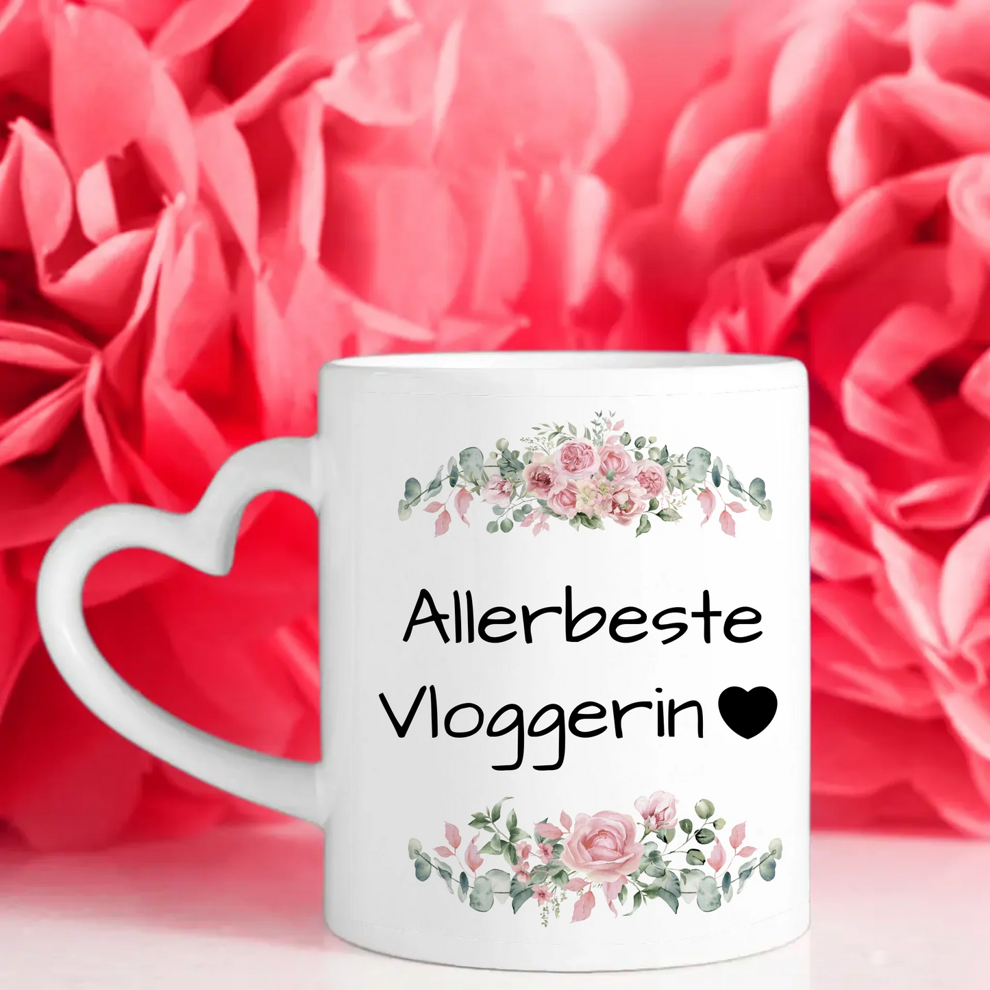 Personalisierter Kaffeebecher für die Allerbeste Vloggerin Geschenk