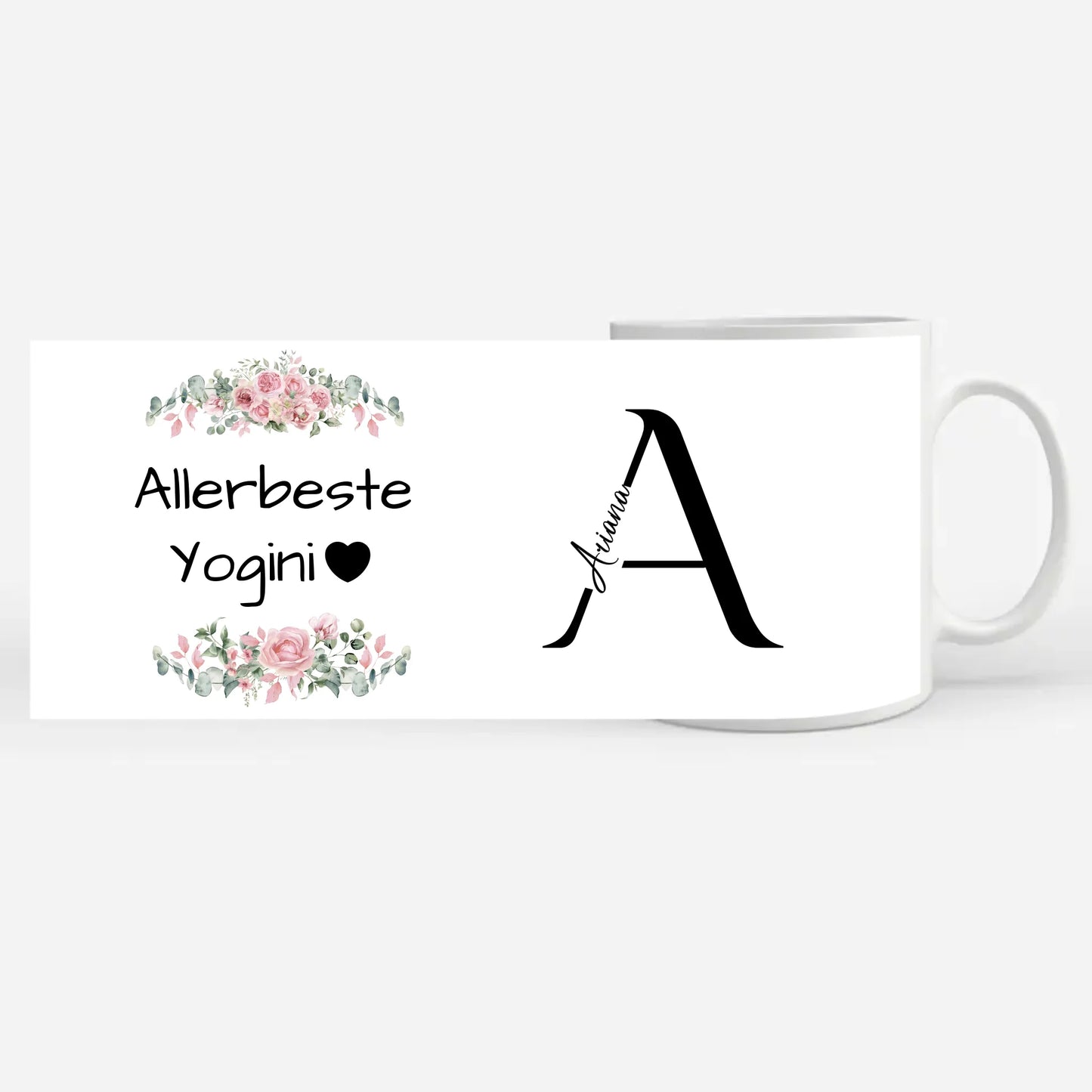 Personalisierte Tasse Mit Spruch Allerbeste Yogini Geschenk