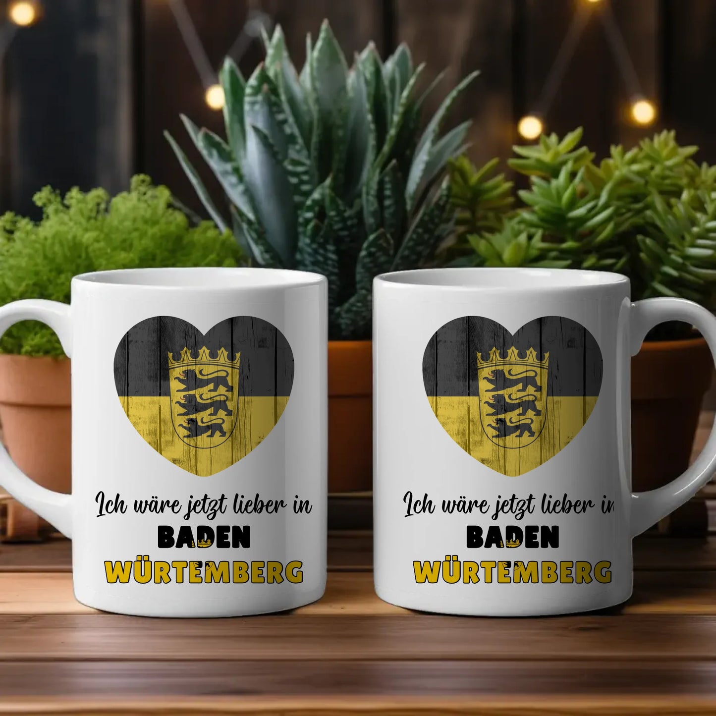 Kaffetasse Wäre jetzt lieber in Baden-Würtemberg Tasse Lustig