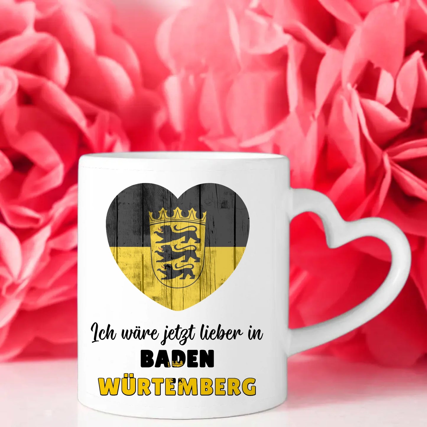 Kaffetasse Wäre jetzt lieber in Baden-Würtemberg Tasse Lustig