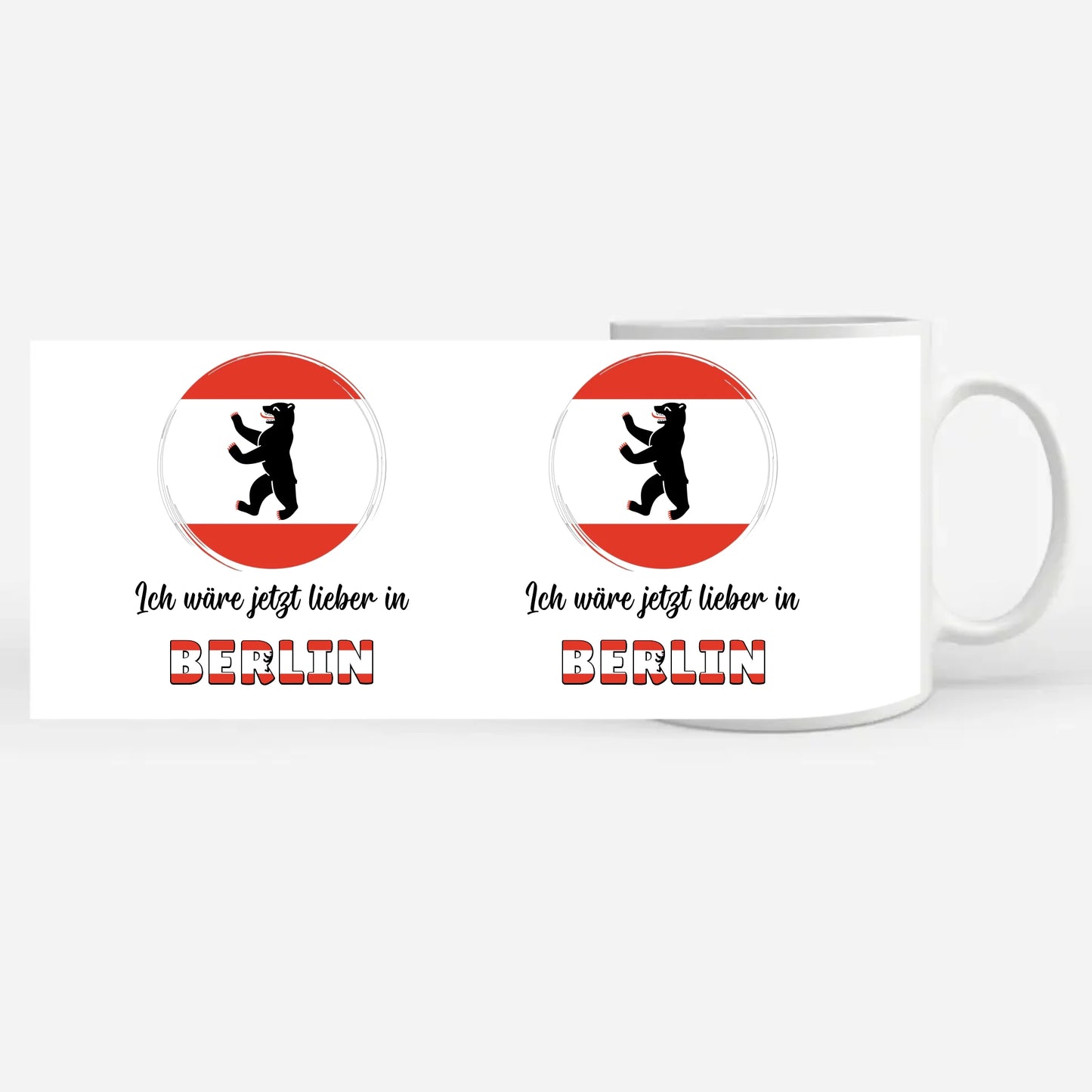 Kaffetasse Wäre jetzt lieber in Berlin Tasse Lustig