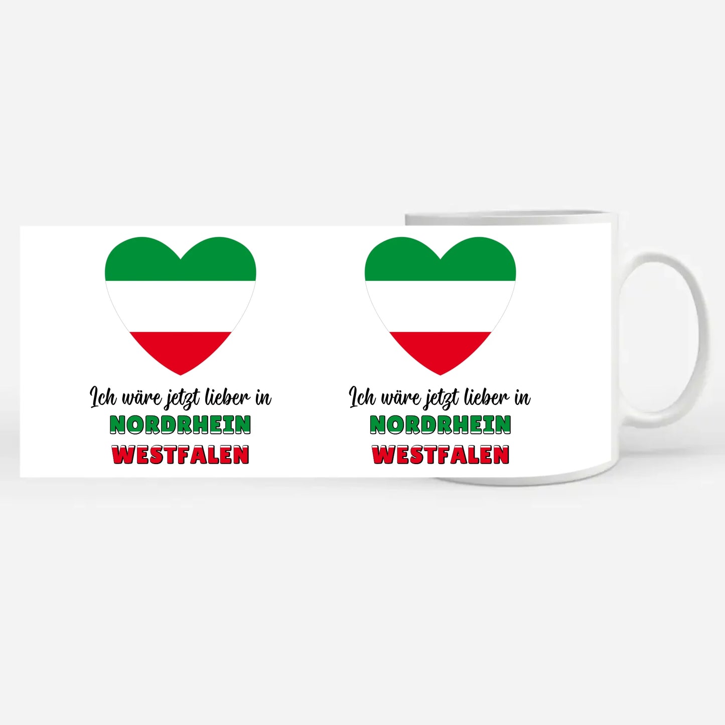 Kaffetasse Wäre jetzt lieber in Nordrhein-Westfalen Tasse Lustig