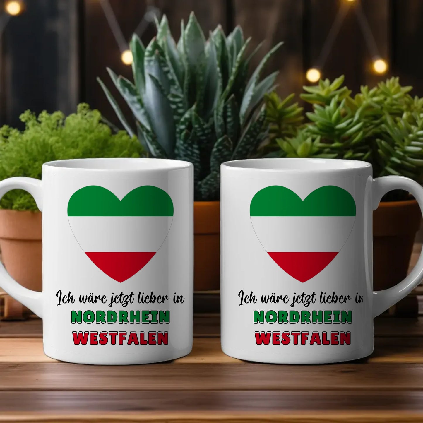 Kaffetasse Wäre jetzt lieber in Nordrhein-Westfalen Tasse Lustig