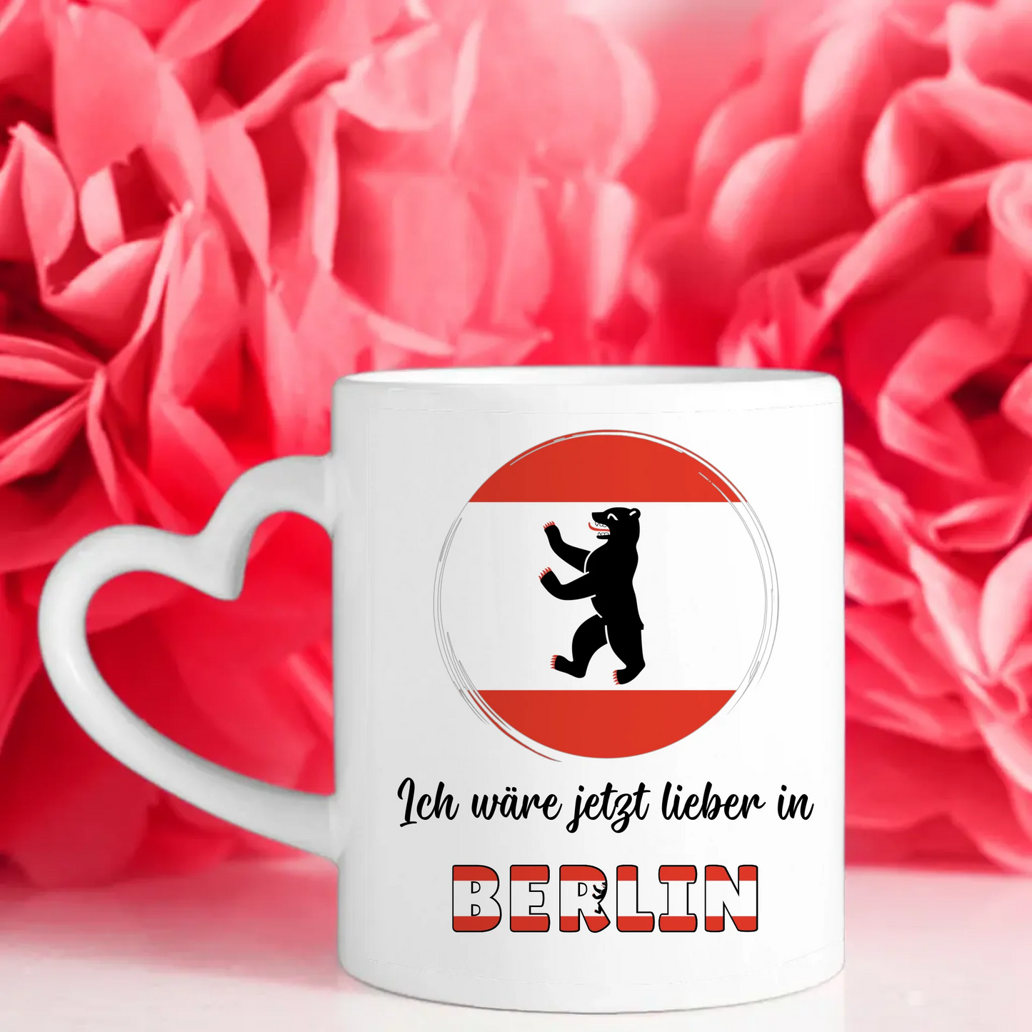 Kaffetasse Wäre jetzt lieber in Berlin Tasse Lustig
