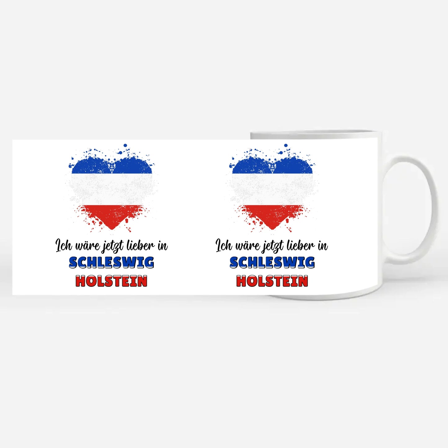 Kaffetasse Wäre jetzt lieber in Schleswig-Holstein Tasse Lustig