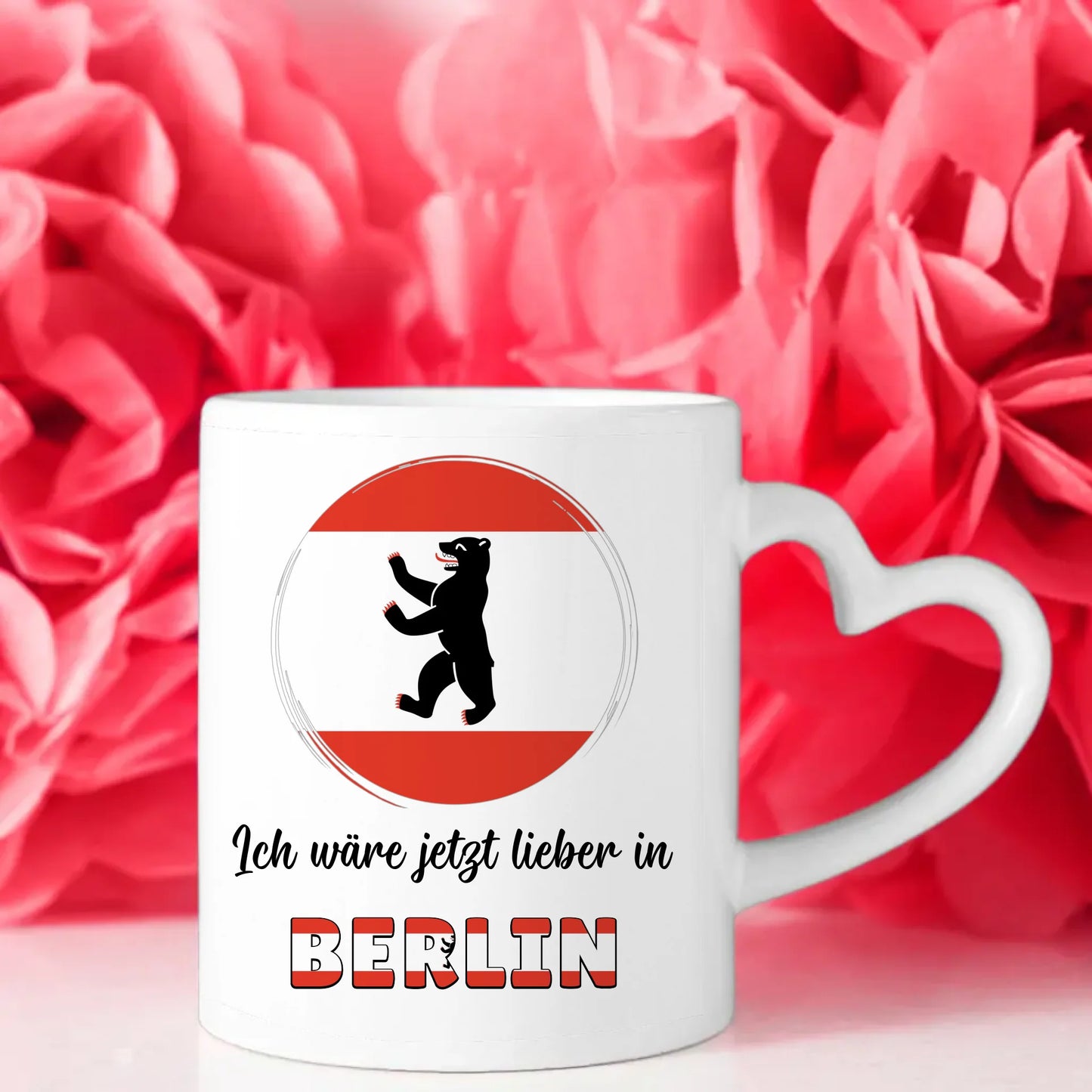 Kaffetasse Wäre jetzt lieber in Berlin Tasse Lustig