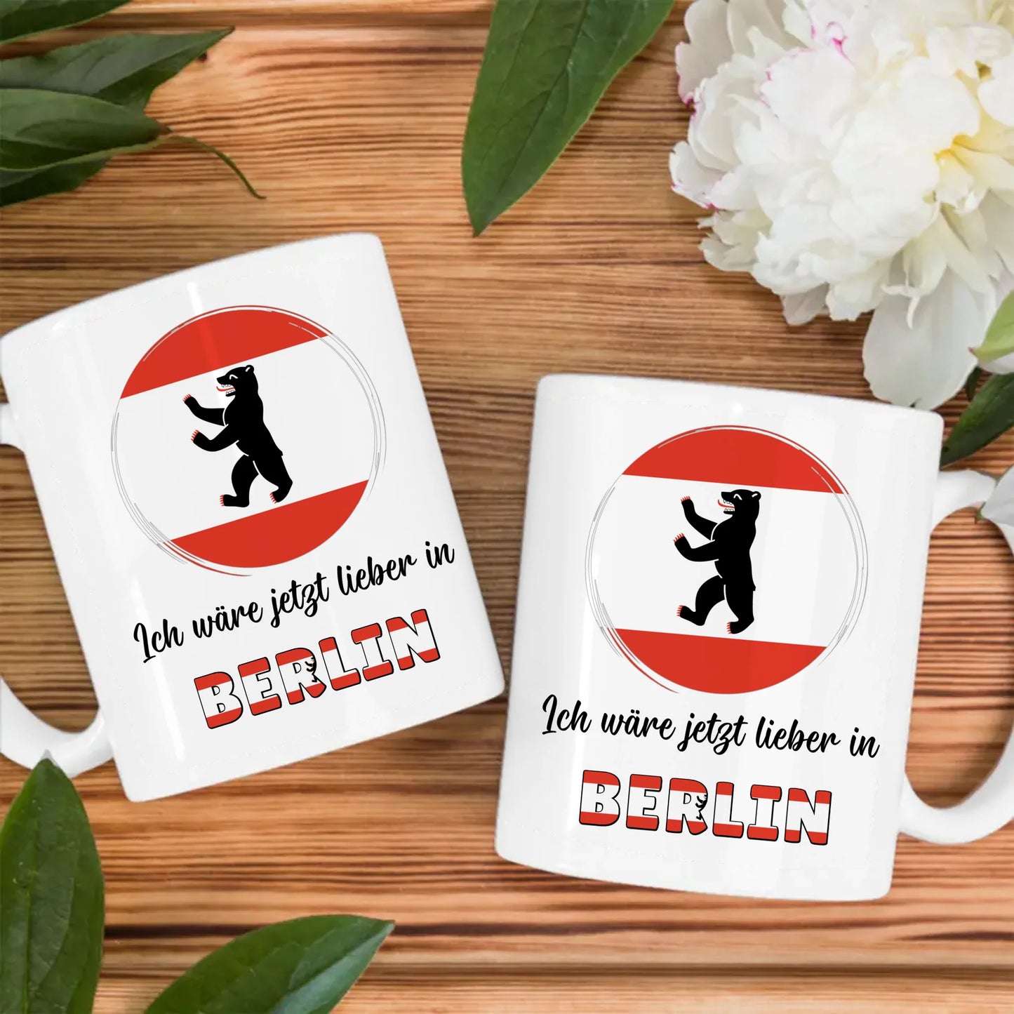 Kaffetasse Wäre jetzt lieber in Berlin Tasse Lustig