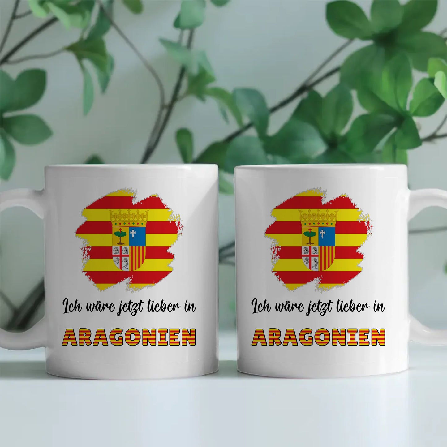 Kaffetasse Wäre jetzt lieber in Aragonien Tasse Lustig