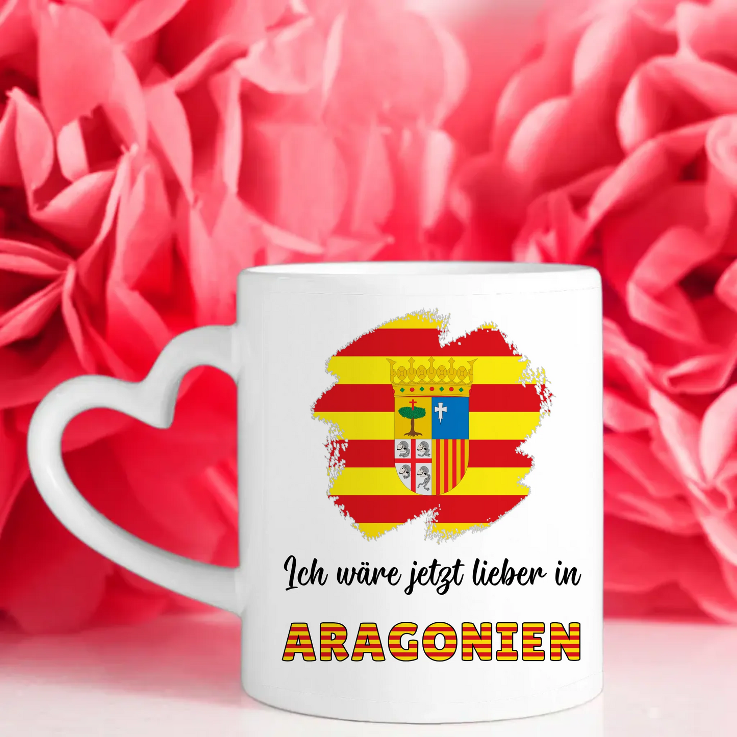 Kaffetasse Wäre jetzt lieber in Aragonien Tasse Lustig