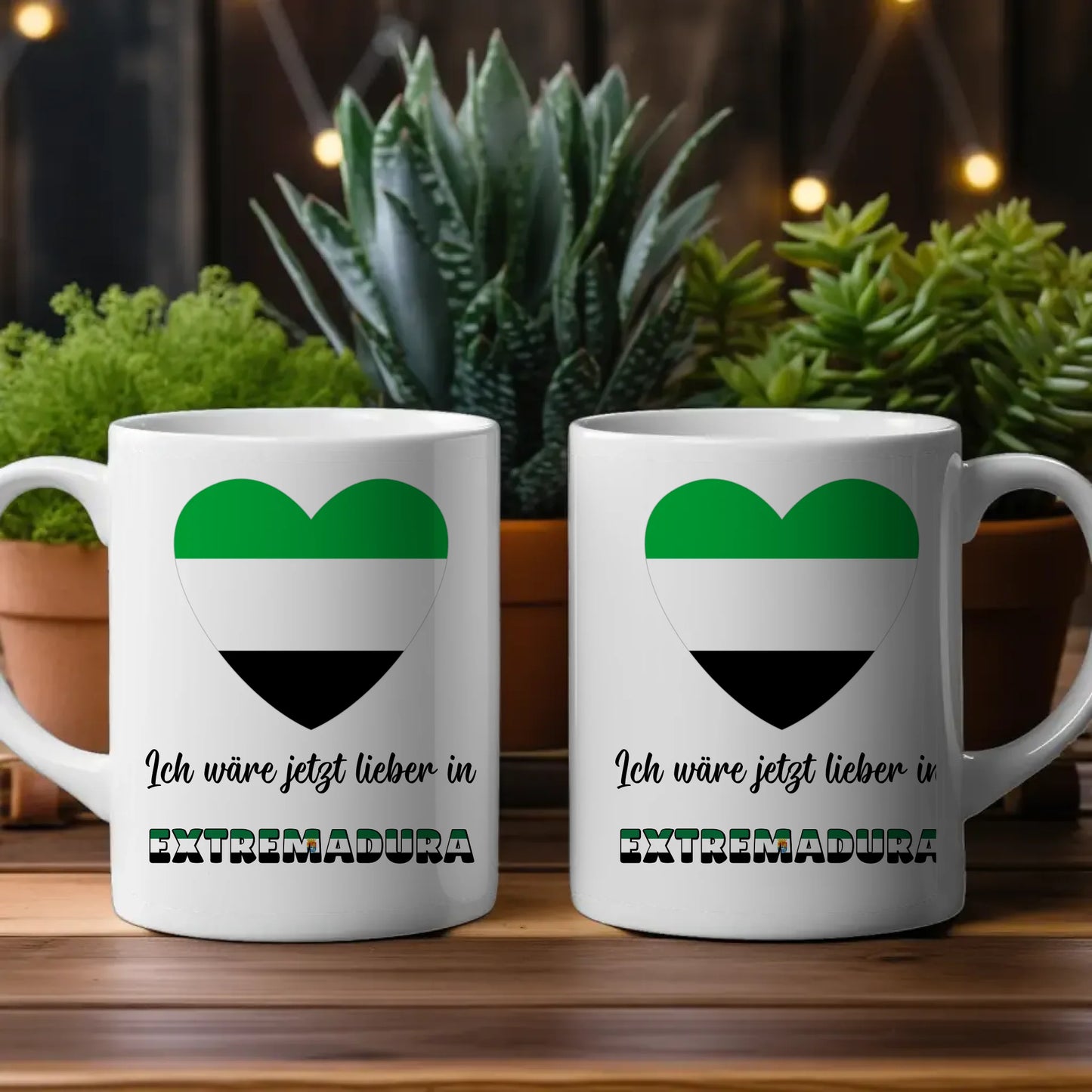 Kaffetasse Wäre jetzt lieber in Extremadura Tasse Lustig