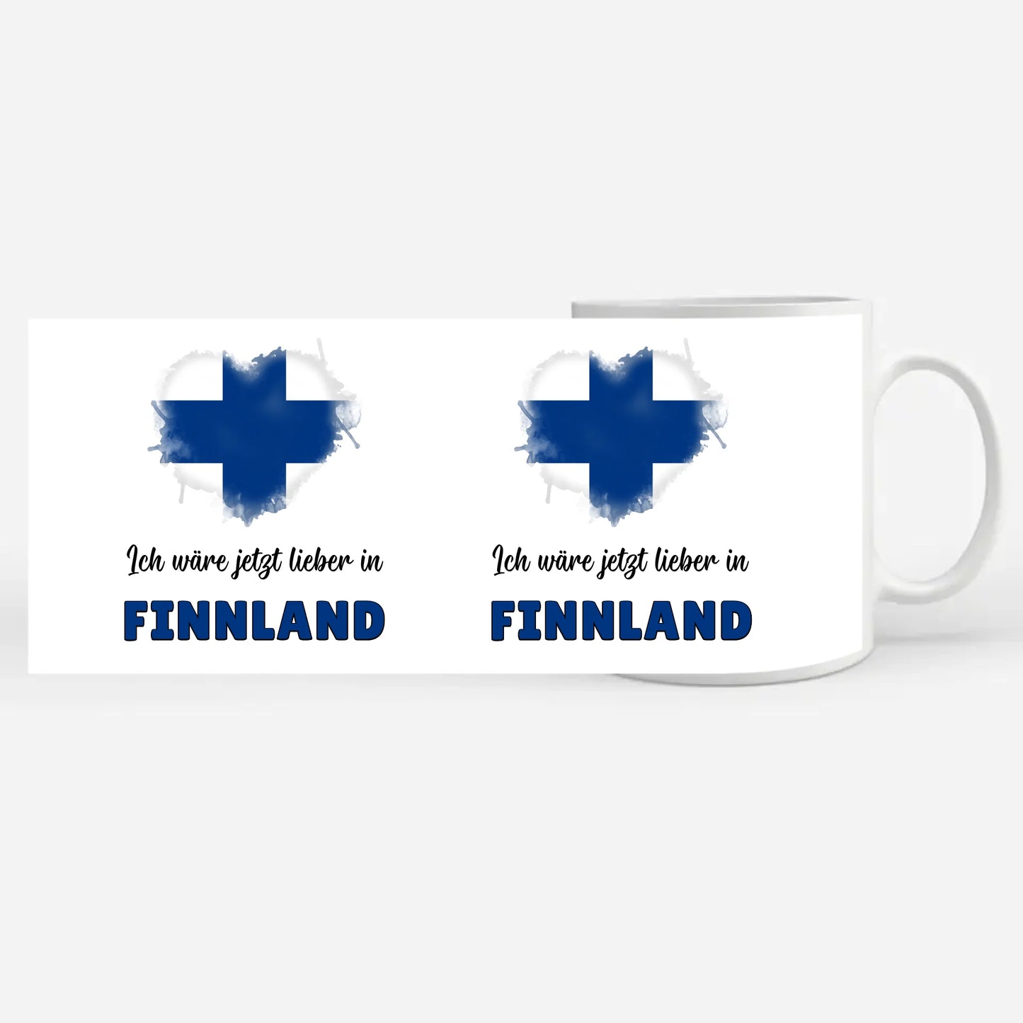 Kaffetasse Wäre jetzt lieber in Finnland Tasse Lustig