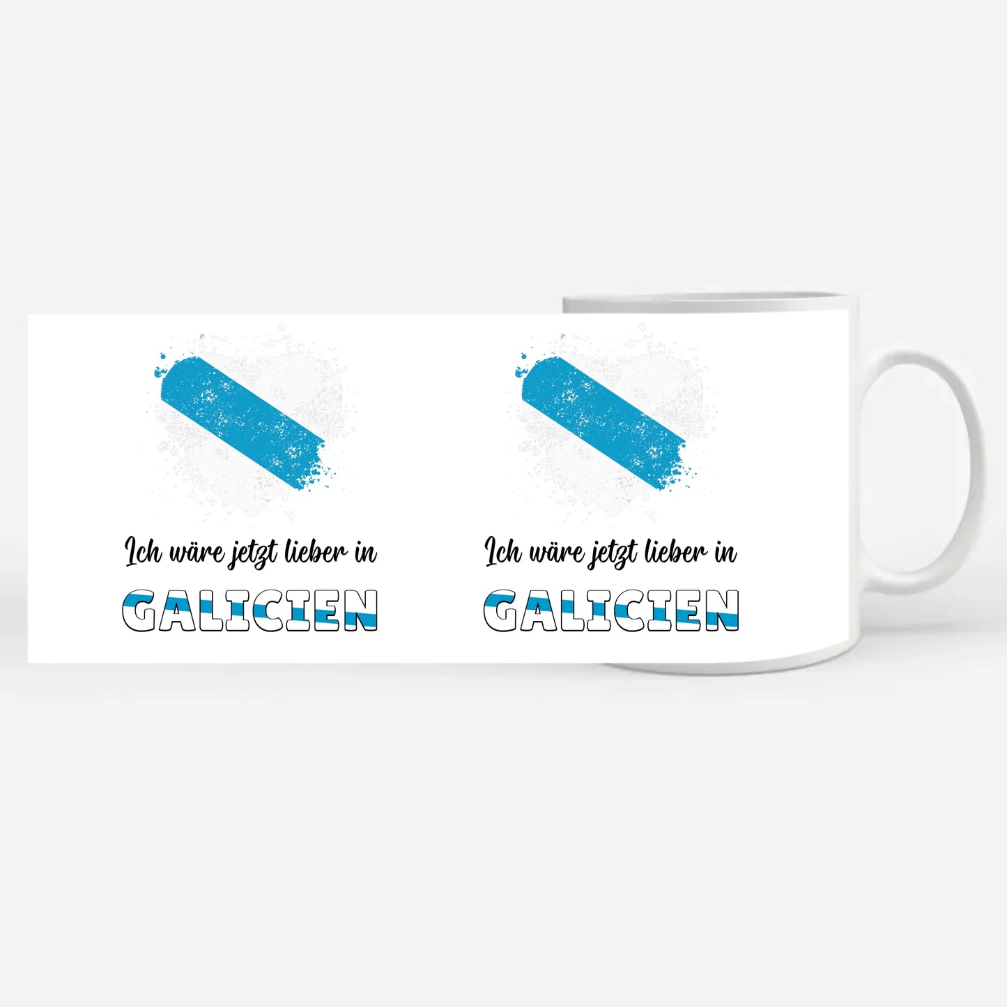 Kaffetasse Wäre jetzt lieber in Galicien Tasse Lustig