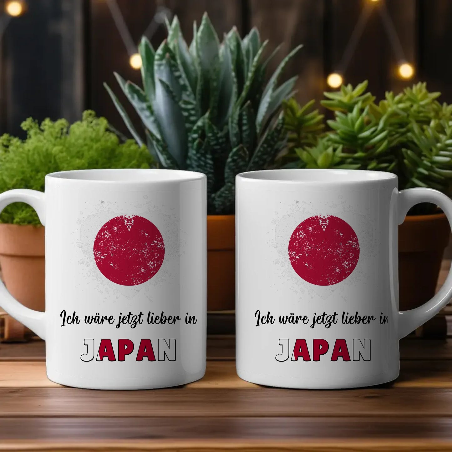 Kaffetasse Wäre jetzt lieber in Japan Tasse Lustig