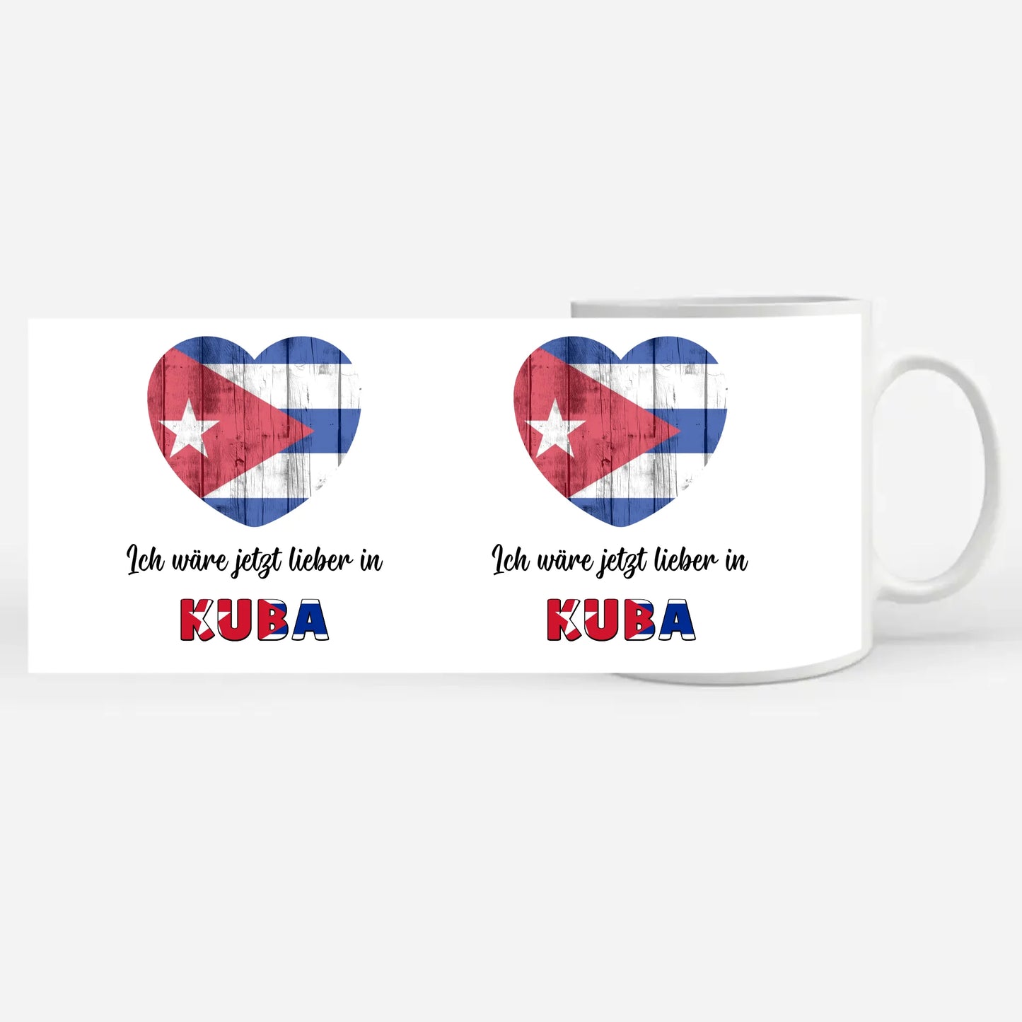 Kaffetasse Wäre jetzt lieber in Kuba Tasse Lustig