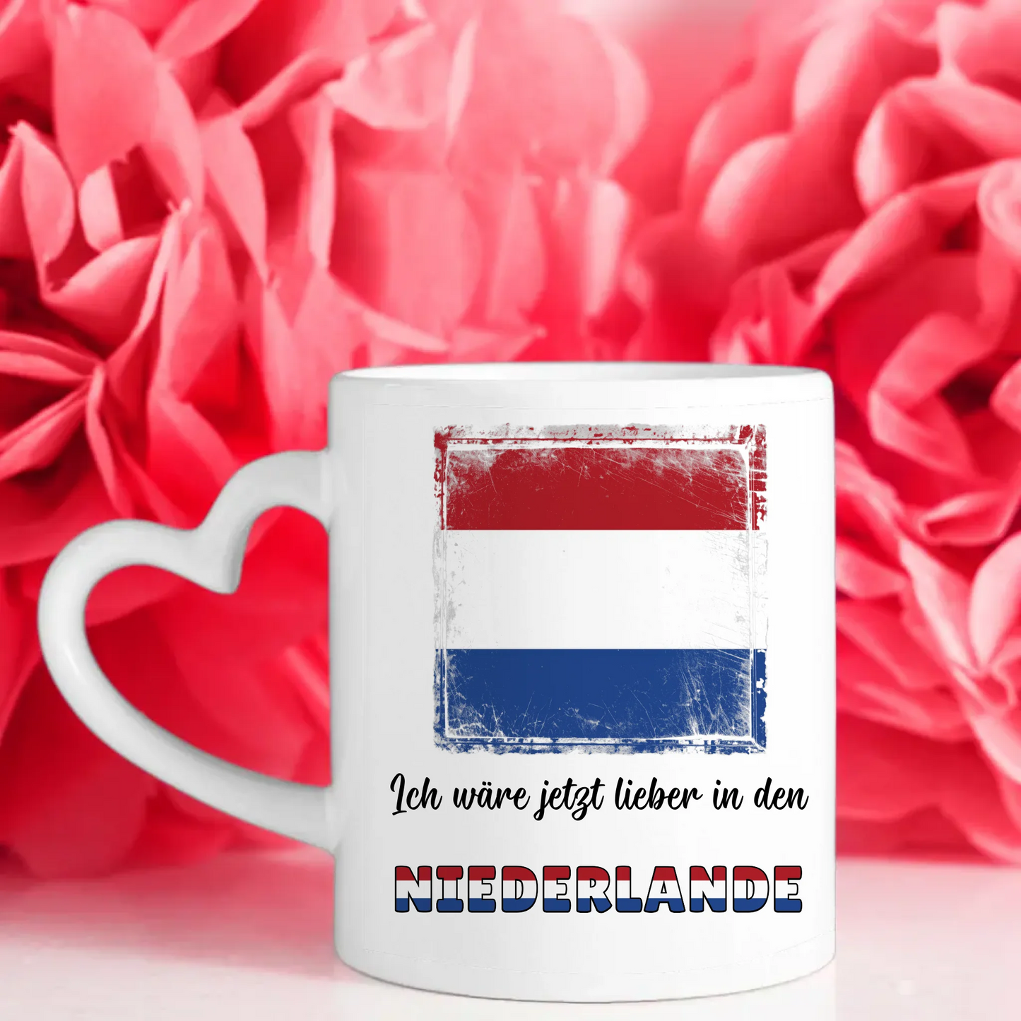 Kaffetasse Wäre jetzt lieber in Niederlande Tasse Lustig