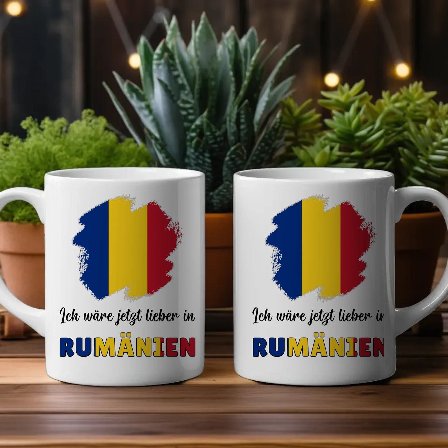 Kaffetasse Wäre jetzt lieber in Rumänien Tasse Lustig