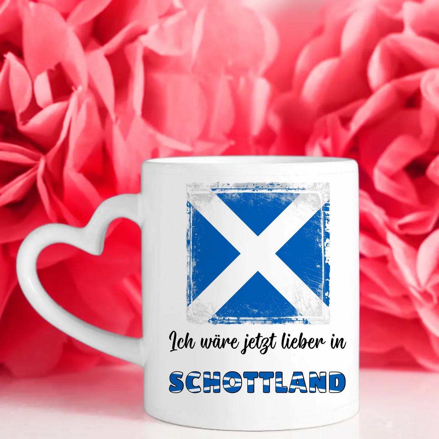 Kaffetasse Wäre jetzt lieber in Schottland Tasse Lustig