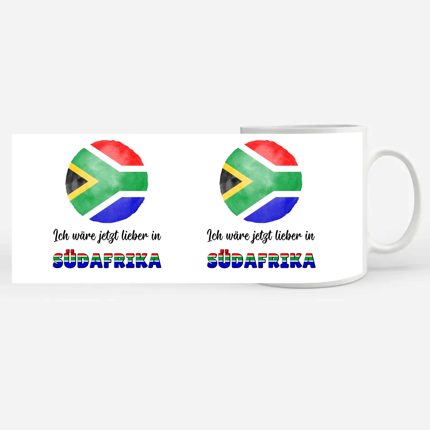 Kaffetasse Wäre jetzt lieber in Südafrika Tasse Lustig