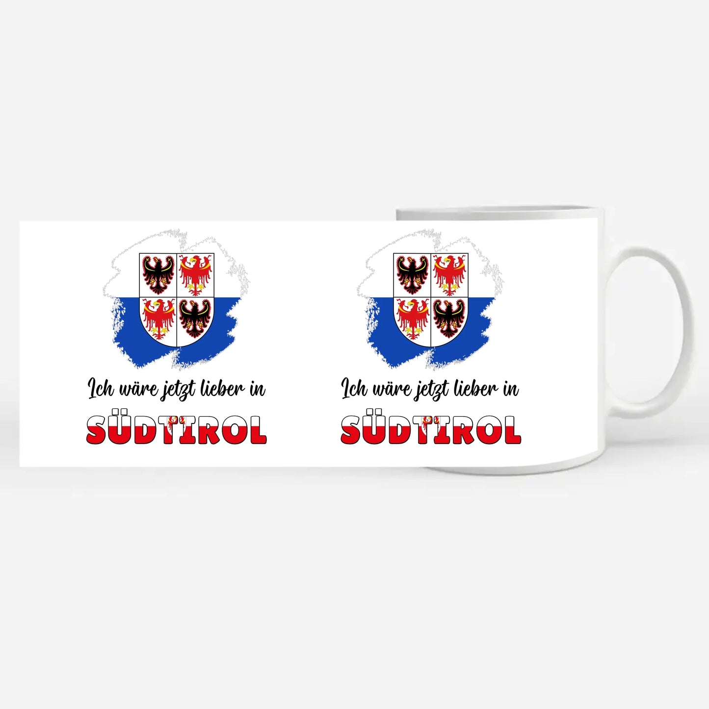 Kaffetasse Wäre jetzt lieber in Südtirol Tasse Lustig