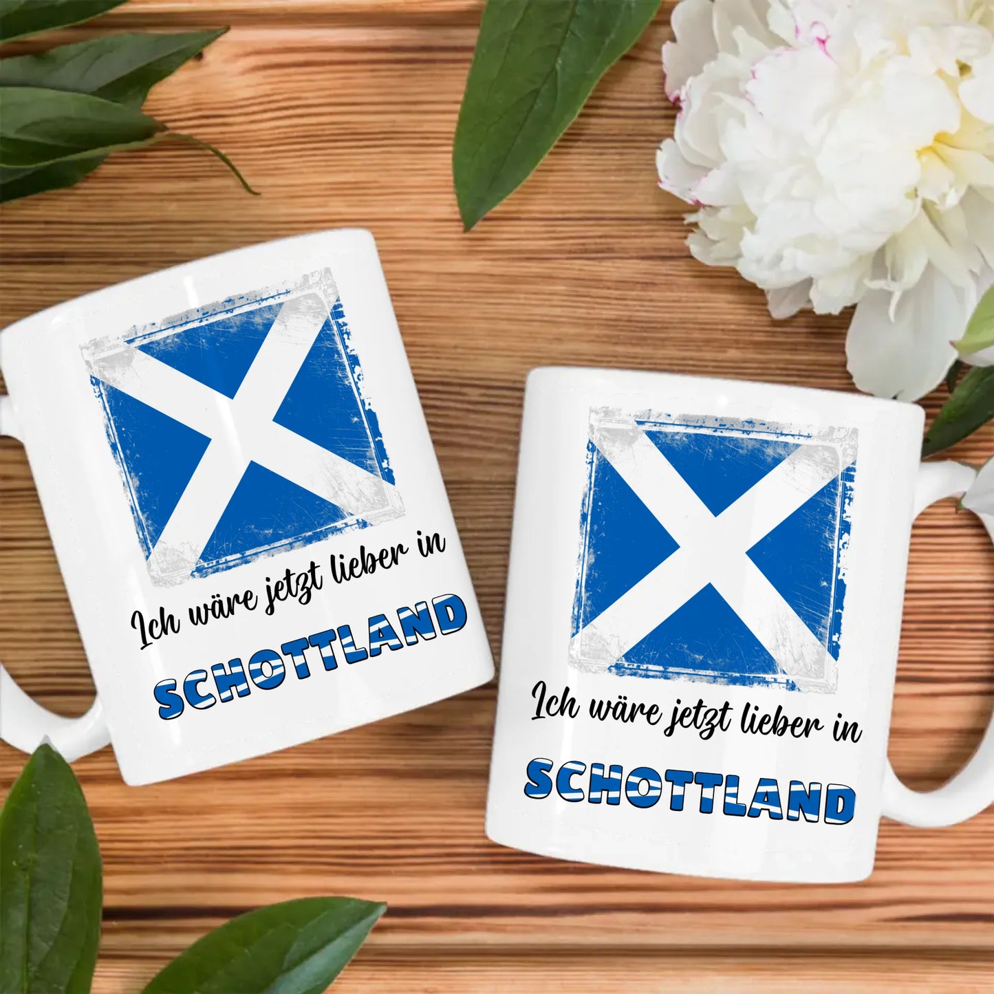 Kaffetasse Wäre jetzt lieber in Schottland Tasse Lustig