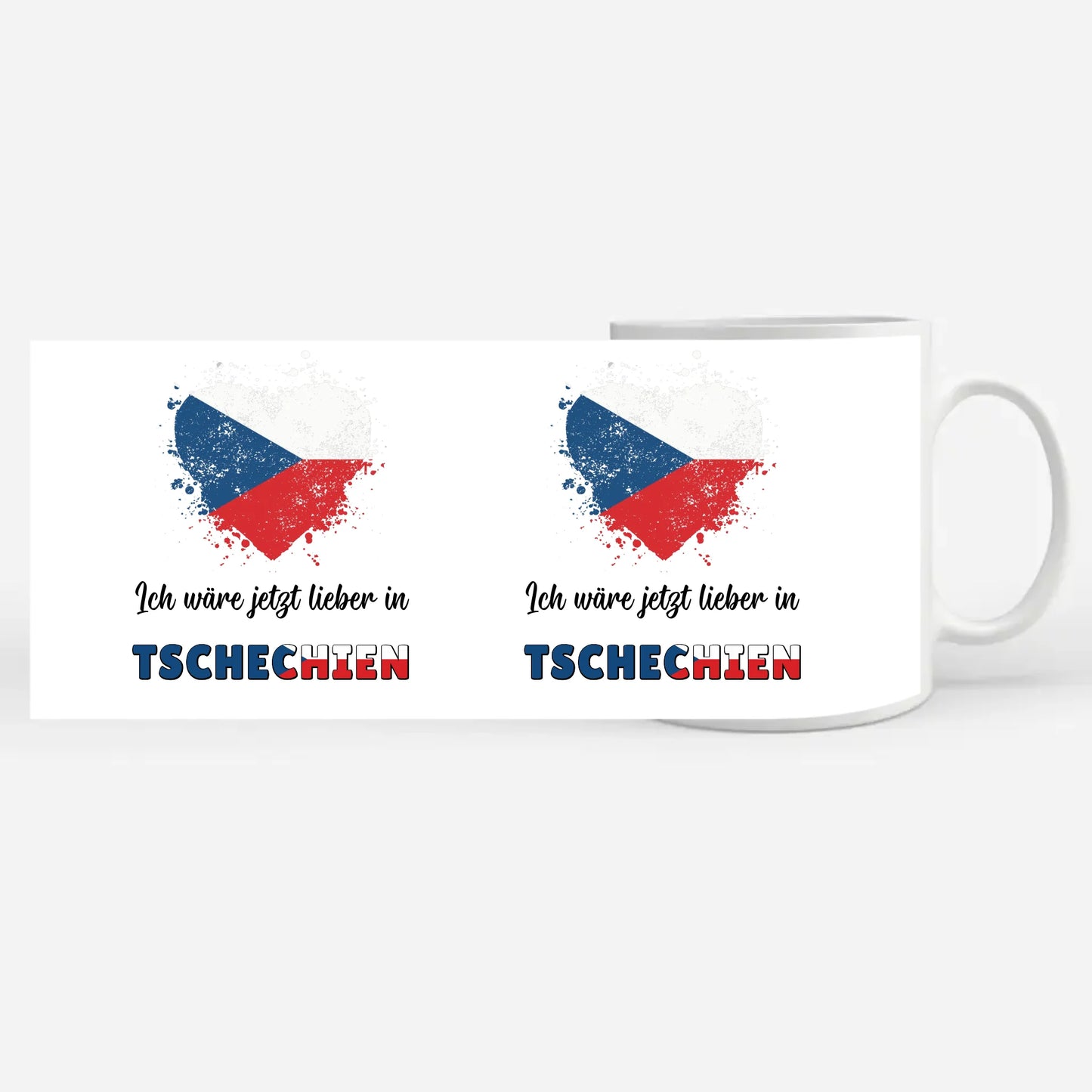 Kaffetasse Wäre jetzt lieber in Tschechien Tasse Lustig