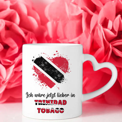 Kaffetasse Wäre jetzt lieber in Trinidad Tobago Tasse Lustig
