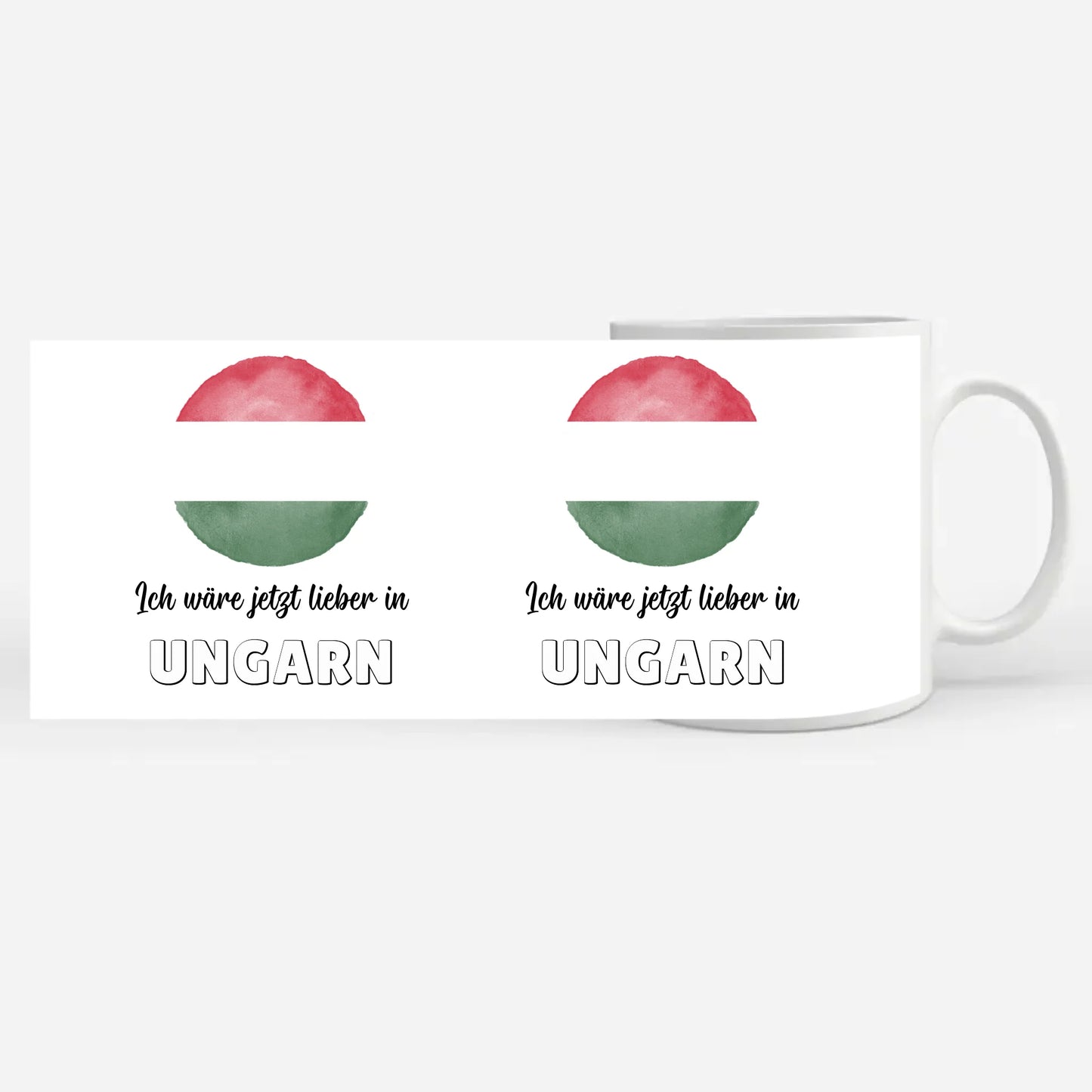 Kaffetasse Wäre jetzt lieber in Ungarn Tasse Lustig