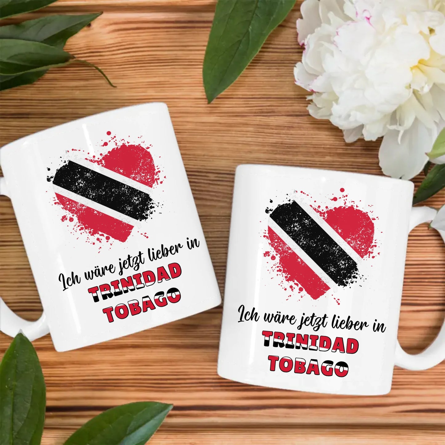 Kaffetasse Wäre jetzt lieber in Trinidad Tobago Tasse Lustig