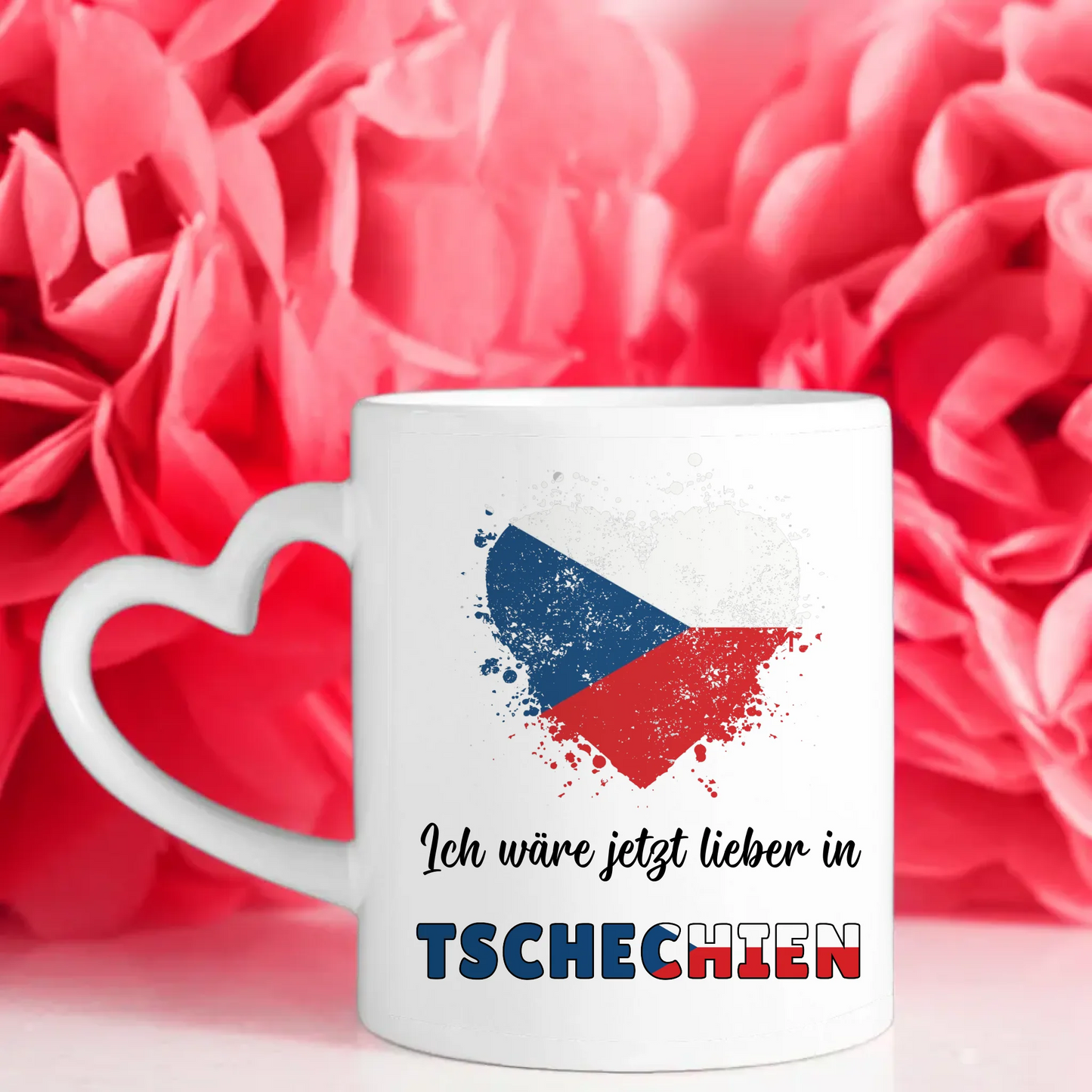 Kaffetasse Wäre jetzt lieber in Tschechien Tasse Lustig