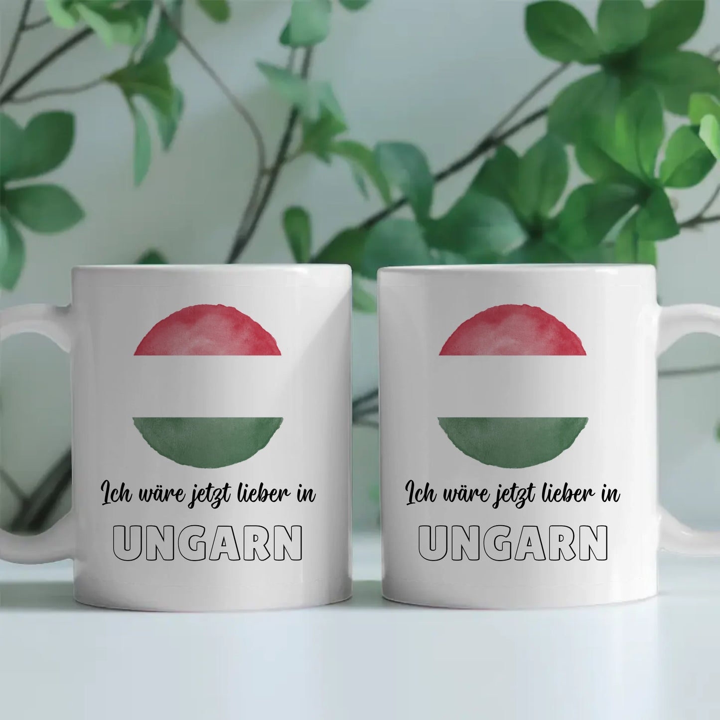 Kaffetasse Wäre jetzt lieber in Ungarn Tasse Lustig