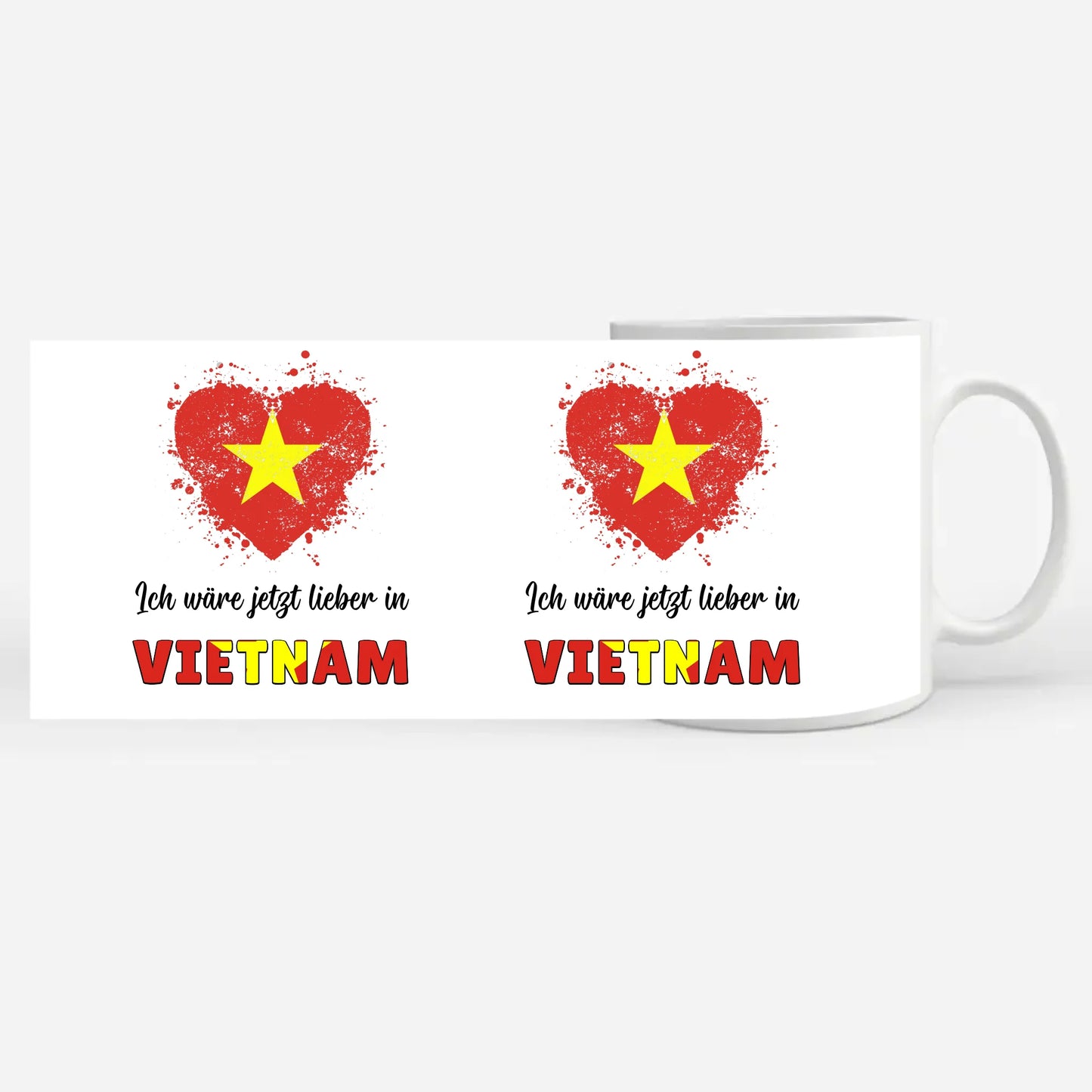 Kaffetasse Wäre jetzt lieber in Vietnam Tasse Lustig
