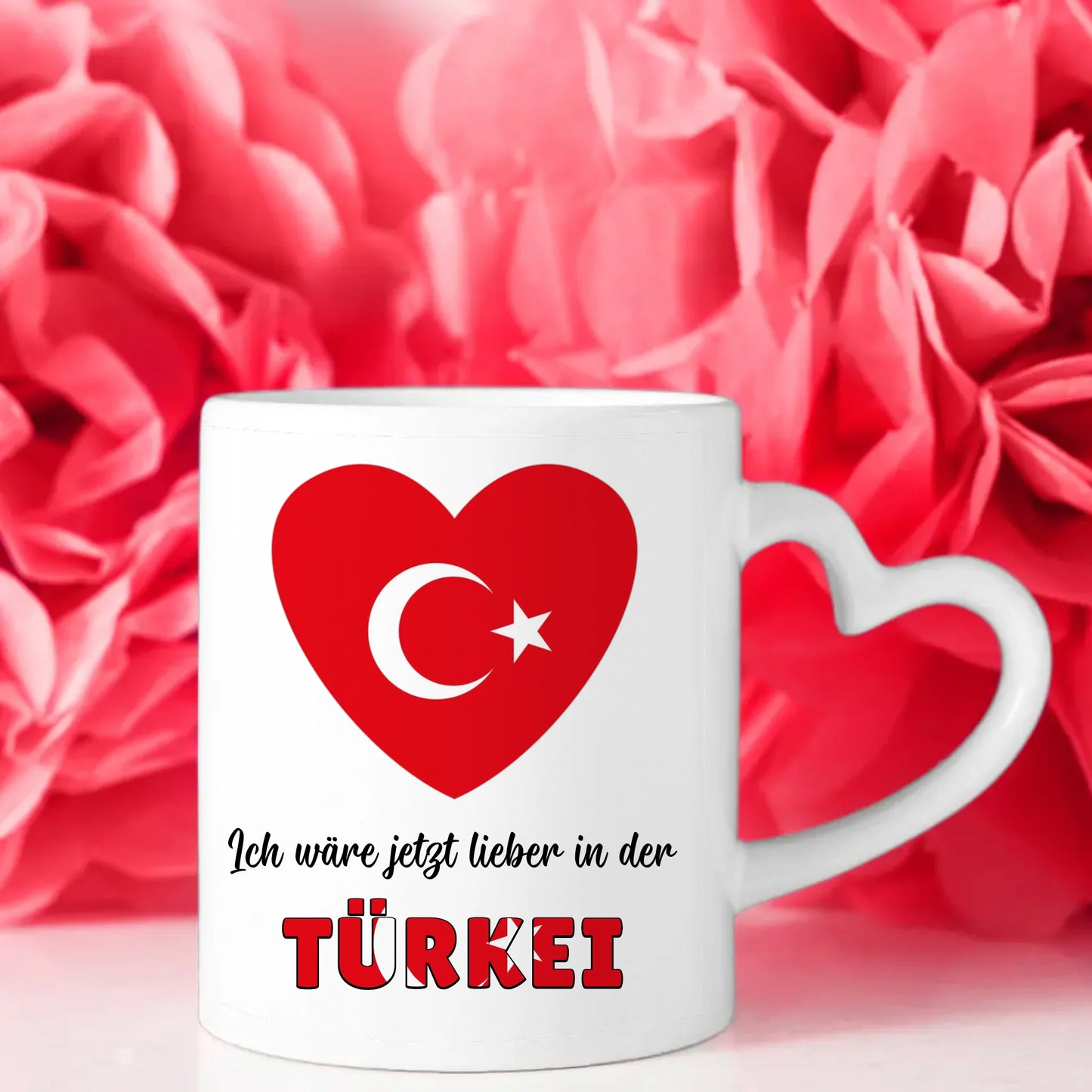 Kaffetasse Wäre jetzt lieber in Türkei Tasse Lustig